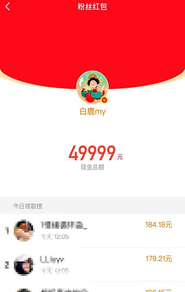 白鹿争议升级:发十万红包能否挽回口碑?